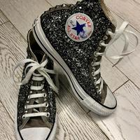 Converse All Star glitter