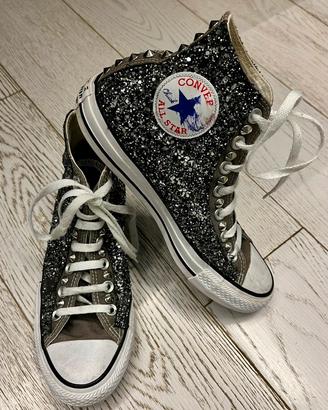 Converse All Star glitter