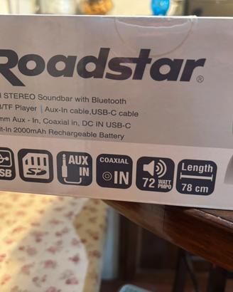 Roadstar Soundbar HI FI TV Bluetooth