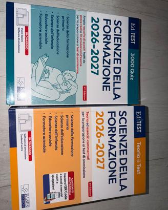Kit Editest scienze della formazione 2026/2027
