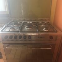 Stufa con forno 5 fuochi orfa