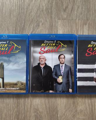 Better Call Saul stagione 1 - 2 - 3 bluray