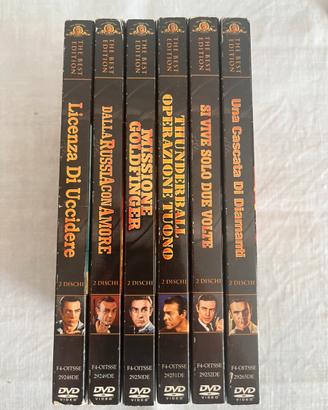 DVD James Bond 007 Sean Connery Best Edition