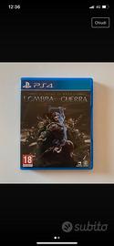 L'ombra della guerra per ps4