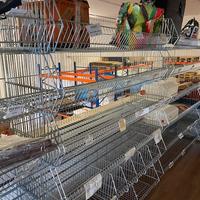 Ceste espositori da magazzino impilabili