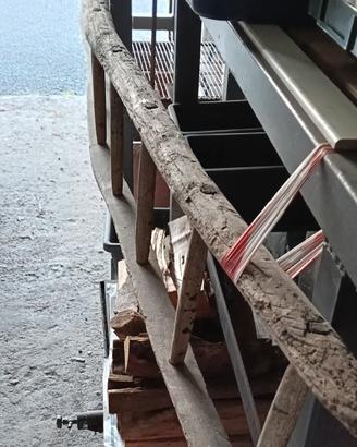 scala in legno 