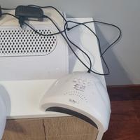 Aspirapolvere da tavolo.  Lampada UV LED