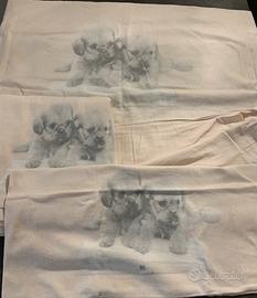 Set lenzuola 1 piazza e1/2 flanella