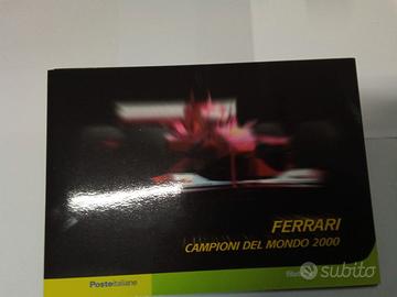 Folder Ferrari Campioni del Mondo F 1 2001
