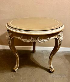 Tavolino tondo da salotto firmato Grifoni