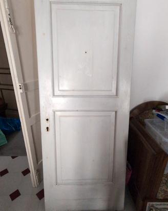 Portone  legno massello