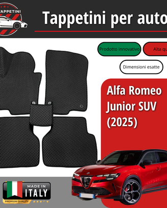 Tappetini per auto Alfa Romeo Junior SUV (2025)