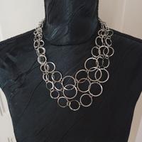 Collana color argento