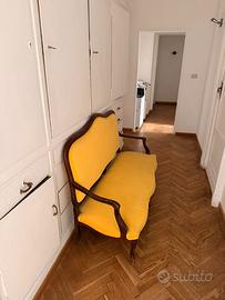 Divanetto d'Epoca, poltrona Bergère vintage