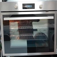 forno whirpool ventilato vetrato in acciaio inox 