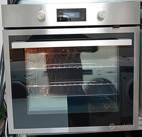 forno whirpool ventilato vetrato in acciaio inox 