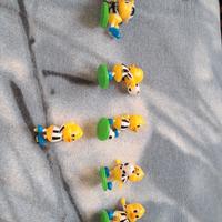 sorpresine lotto 1 pulcini juve Juventus 5pz+1om