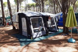 Veranda gonfiabile per caravan/camper