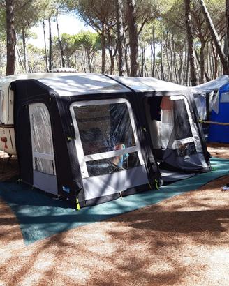 Veranda gonfiabile per caravan/camper