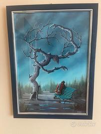 Nino Villanti 1977 - Olio su tela 50x70