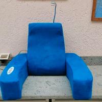 Poggiaschiena anziani massaggiante riscaldante