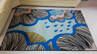 Tappeto per salone e antiscivolo