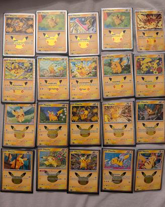 Pikachu 30 anniversario Pokemon
