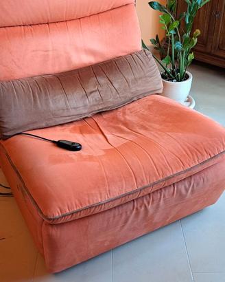 Poltrona XL reclinabile relax elettrico