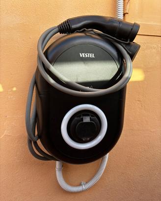 Wallbox Vestel 22Kw Smart + Quadro  Schneider