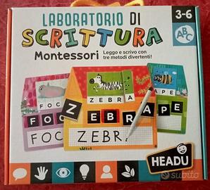 Set 4 Giochi didattici per bambini 3-10 anni