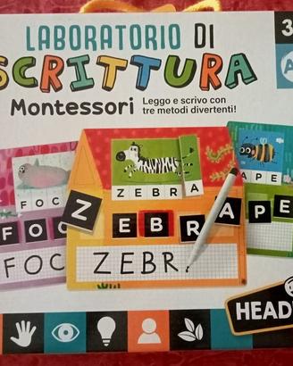 Set 4 Giochi didattici per bambini 3-10 anni