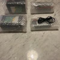 Batterie litio ricaricabili con filo in dotazione