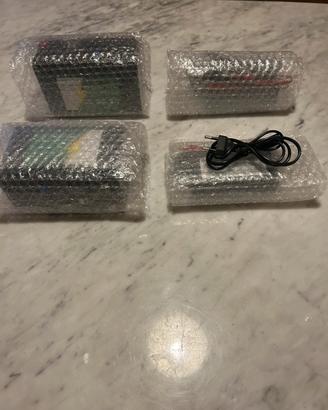 Batterie litio ricaricabili con filo in dotazione