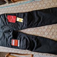 pantaloni x moto  con inserto   termico