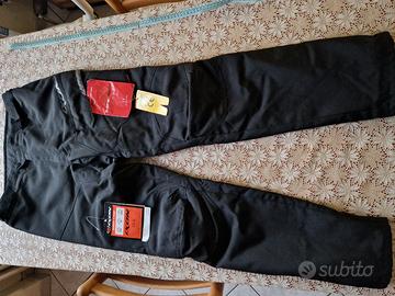 pantaloni x moto  con inserto   termico