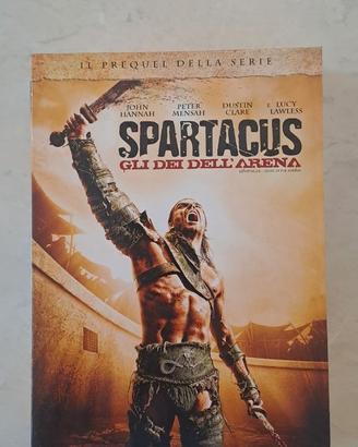 Cofanetto dvd Spartacus gli dei dell'arena