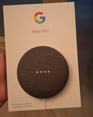 assistente google nest mini nero 2 generazione
