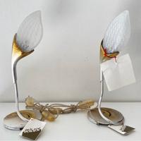 Lampade Irilux in vetro e metallo