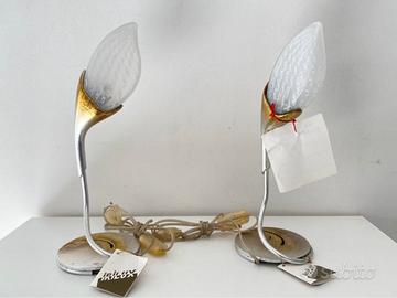 Lampade Irilux in vetro e metallo