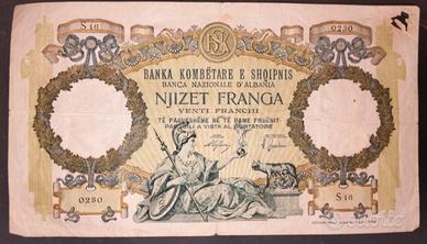 Albania-20 franchii(1939)