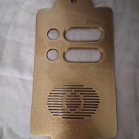 Placca campanello ottone