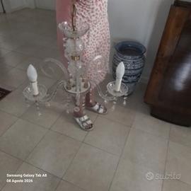 lampadario di cristallo 