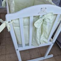 Culla con dondolo Mibb