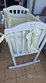 Culla con dondolo Mibb