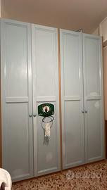 Armadio legno massello