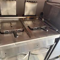 Friggitrice a gas profess.