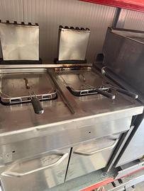 Friggitrice a gas profess.