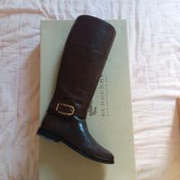 STIVALI IN PELLE BURBERRY