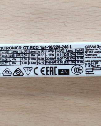 OSRAM alimentatori per lampade al neon