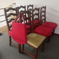 Sedie in faggio usate